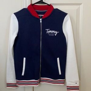 Tommy Hilfiger Varsity Zip Up Jacket